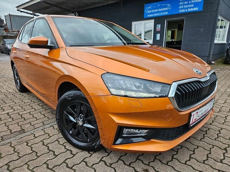 Gebraucht Skoda Fabia Ambition 110 PS (80 kW) 2023 Orange Kleinwagen