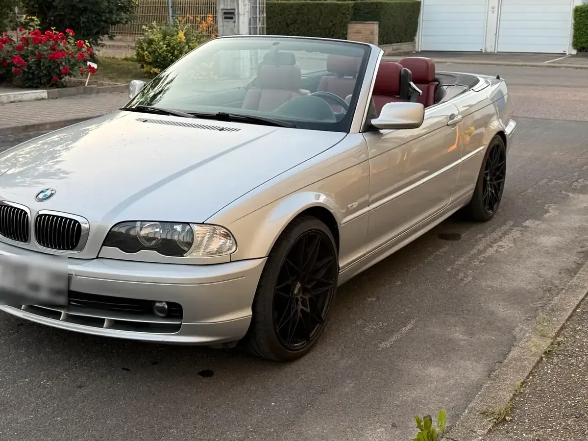 Gebraucht BMW 325 Cabriolet 192 PS (141 kW) 2001 Silber Cabrio