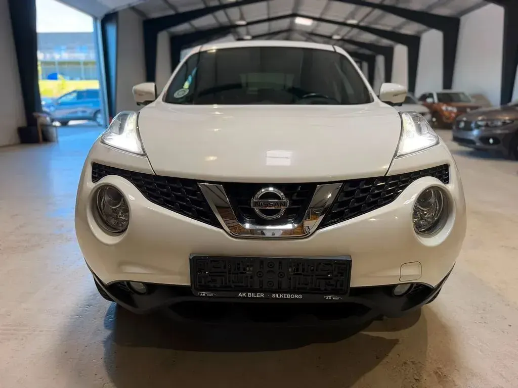 Gebraucht Nissan Juke Acenta 116 PS (85 kW) 2014 Weiß SUV