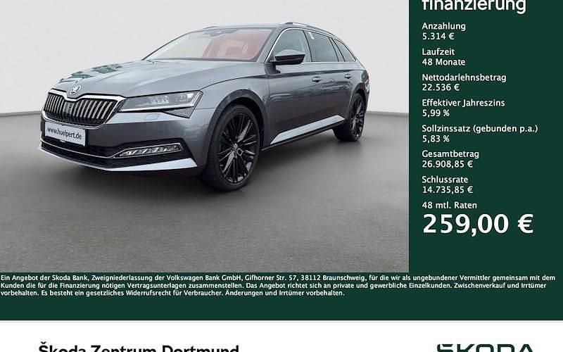 Gebraucht Skoda Superb Style 190 PS (139 kW) 2022 Grau Kombi