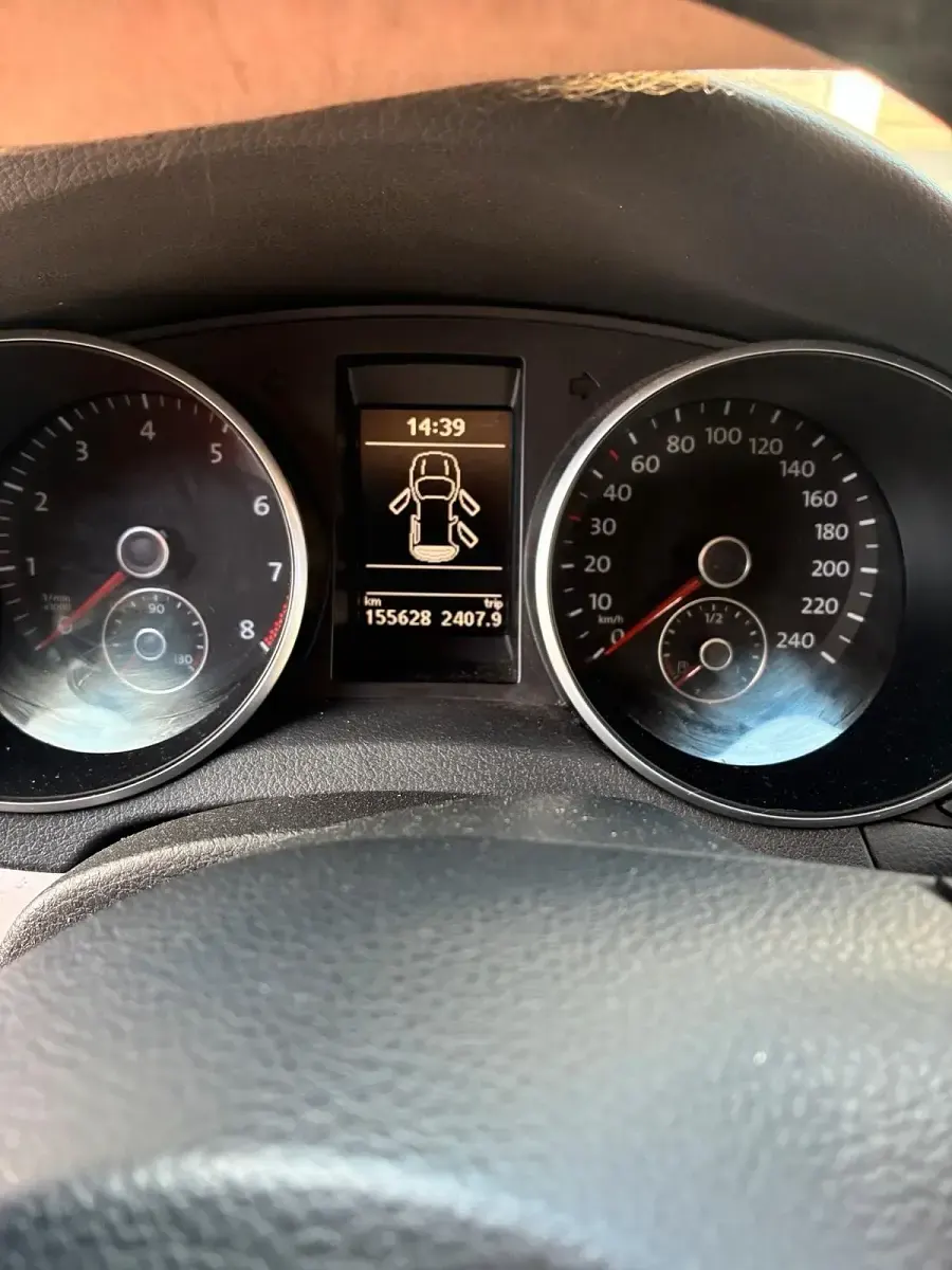 Gebraucht VW Golf VI 122 PS (89 kW) 2009 Blau Kleinwagen