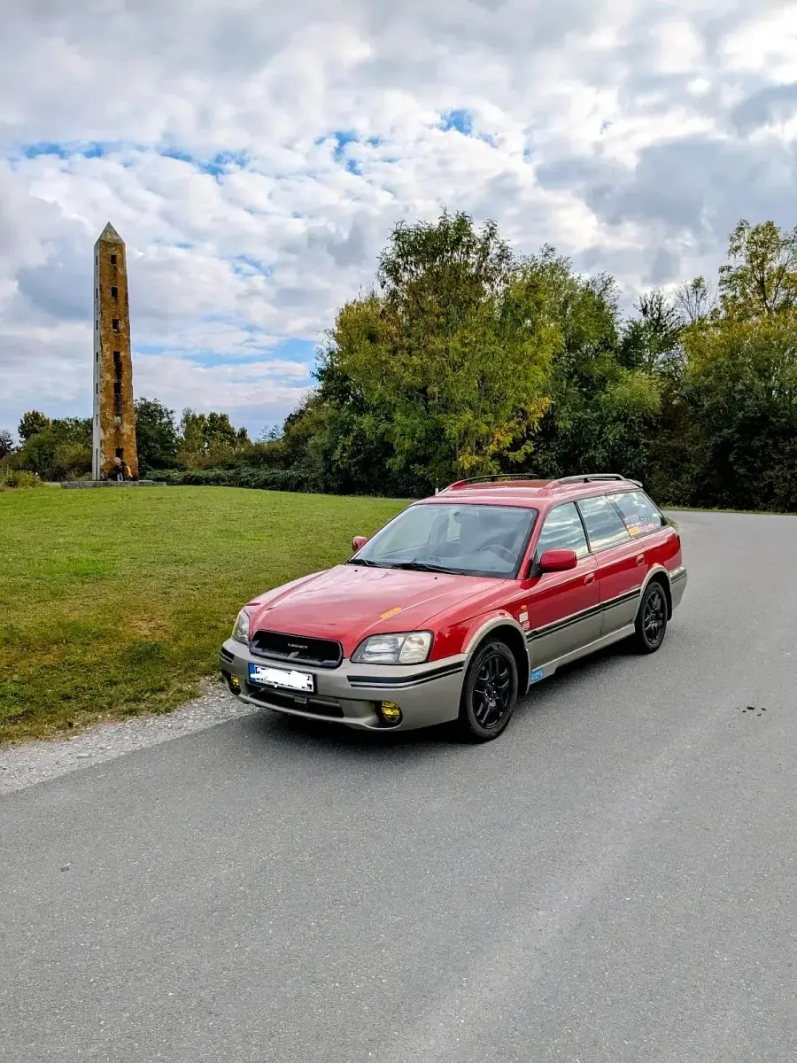 Gebraucht Subaru Outback 156 PS (114 kW) 2000 Rot Kombi