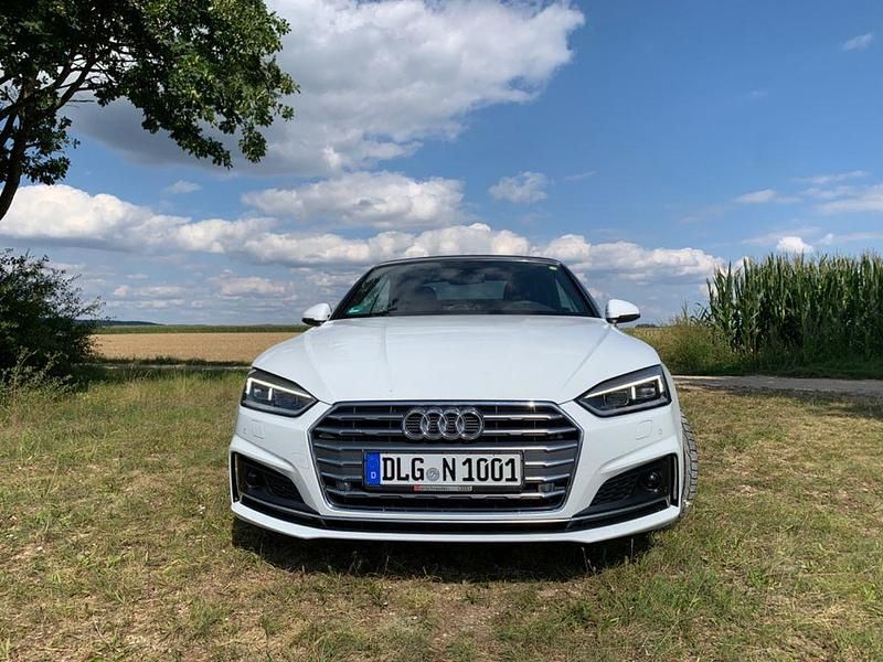 Weiß Gebraucht 2019 Audi A5 Cabriolet S-Line Cabrio | 29.500 € (Guter Preis) - Bild 1/4