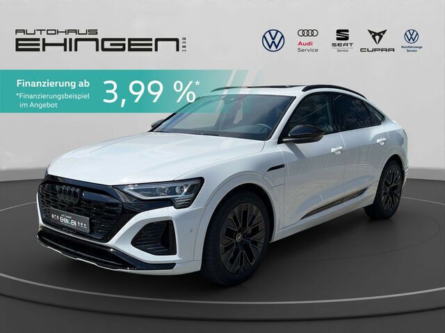 Weiß Gebraucht 2023 Audi Q8 e-tron S-Line SUV | 75.555 € (Teuer) - Bild 1/2