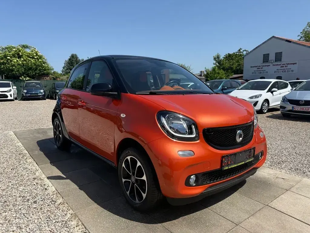 Gebraucht Smart ForFour Basis 90 PS (66 kW) 2015 Orange Kleinwagen