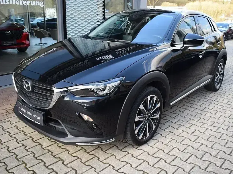 Gebraucht Mazda CX-3 Selection 121 PS (88 kW) 2022 Schwarz SUV