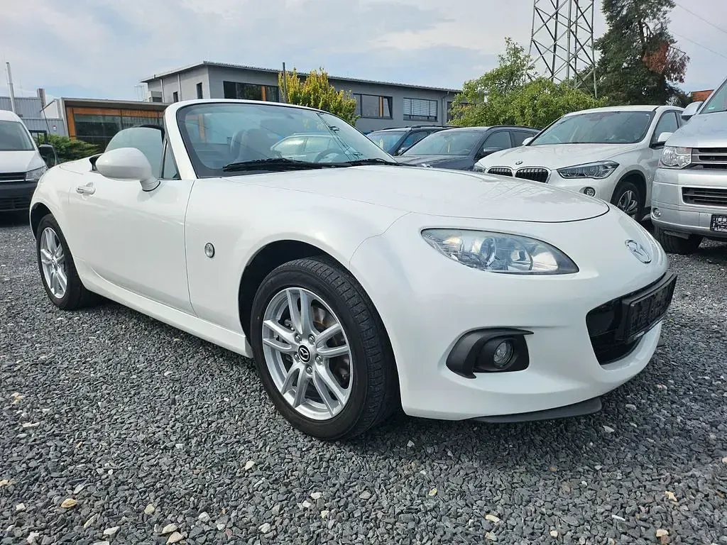 Gebraucht Mazda MX5 Center-Line 126 PS (92 kW) 2013 Weiß Cabrio