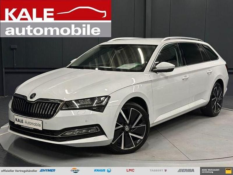 Gebraucht Skoda Superb Style 150 PS (110 kW) 2024 Moonweiss metallic Kombi