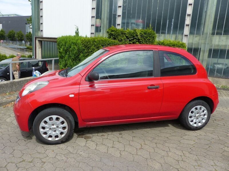 Gebraucht Nissan Micra Visia 65 PS (47 kW) 2009 Rot Kleinwagen