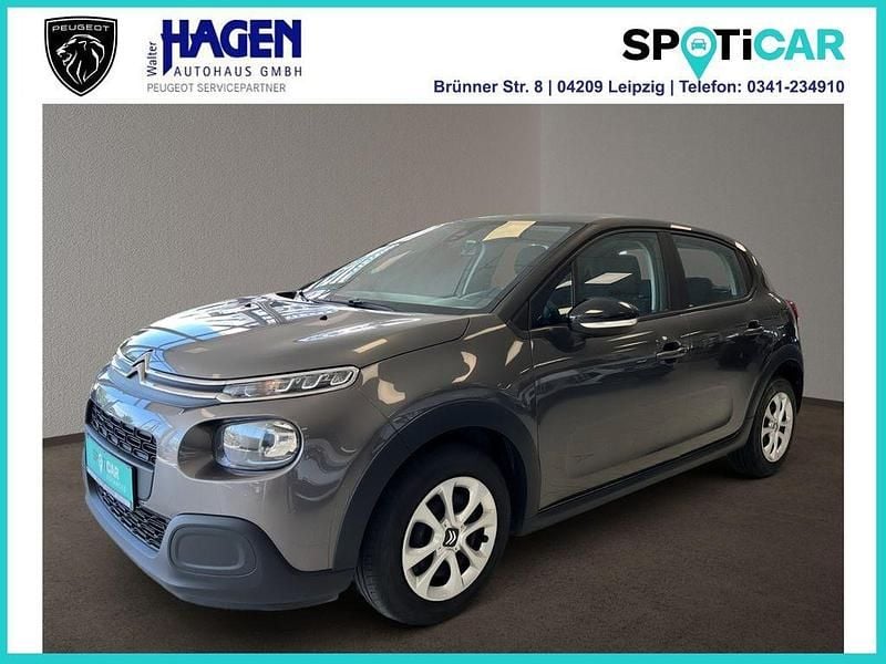 Platinum grau Gebraucht 2020 Citroën C3 Feel Kleinwagen | 8.990 € (Fairer Preis) - Bild 1/4