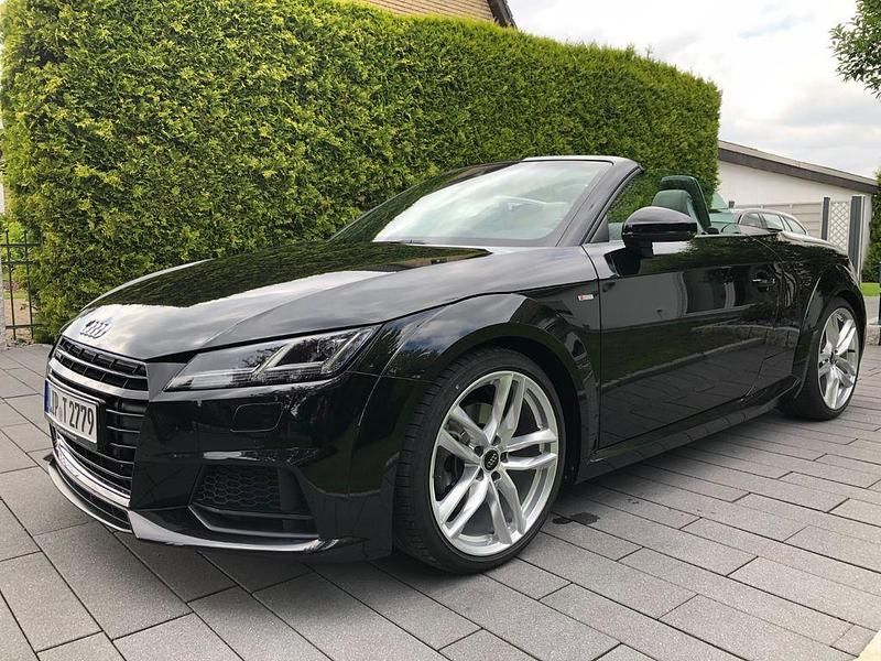 Schwarz Gebraucht 2015 Audi TT Roadster Ambiente Cabrio | 19.500 € (Fairer Preis) - Bild 1/4