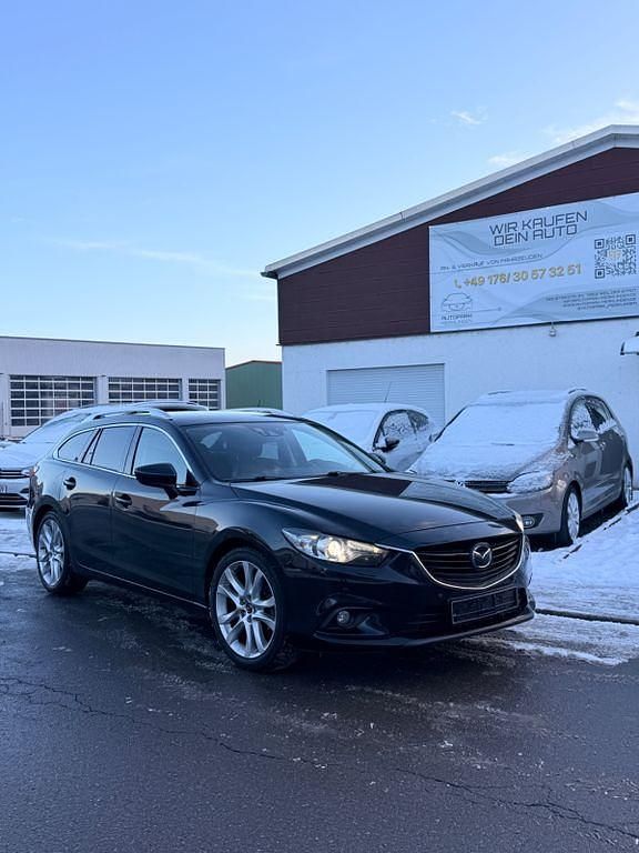 Schwarz Gebraucht 2014 Mazda 6 Sports-Line Kombi | 9.799 € (Fairer Preis) - Bild 1/4