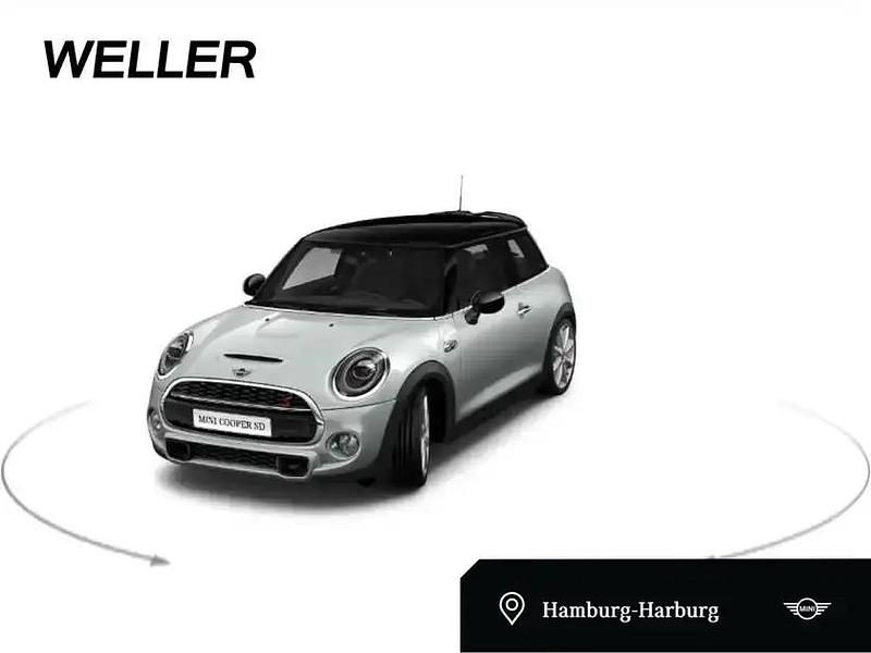 White silver (silber) Gebraucht 2018 Mini Cooper SD Kleinwagen | 19.950 € (Fairer Preis) - Bild 1/3