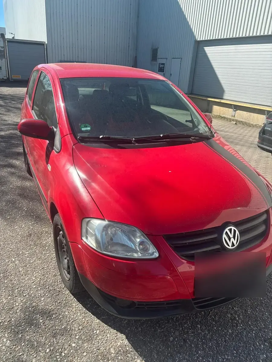 Gebraucht VW Fox 55 PS (40 kW) 2006 Rot Kleinwagen