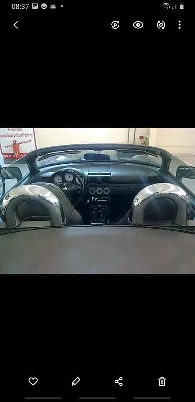 Gebraucht Toyota MR2 140 PS (102 kW) 2001 Schwarz Cabrio