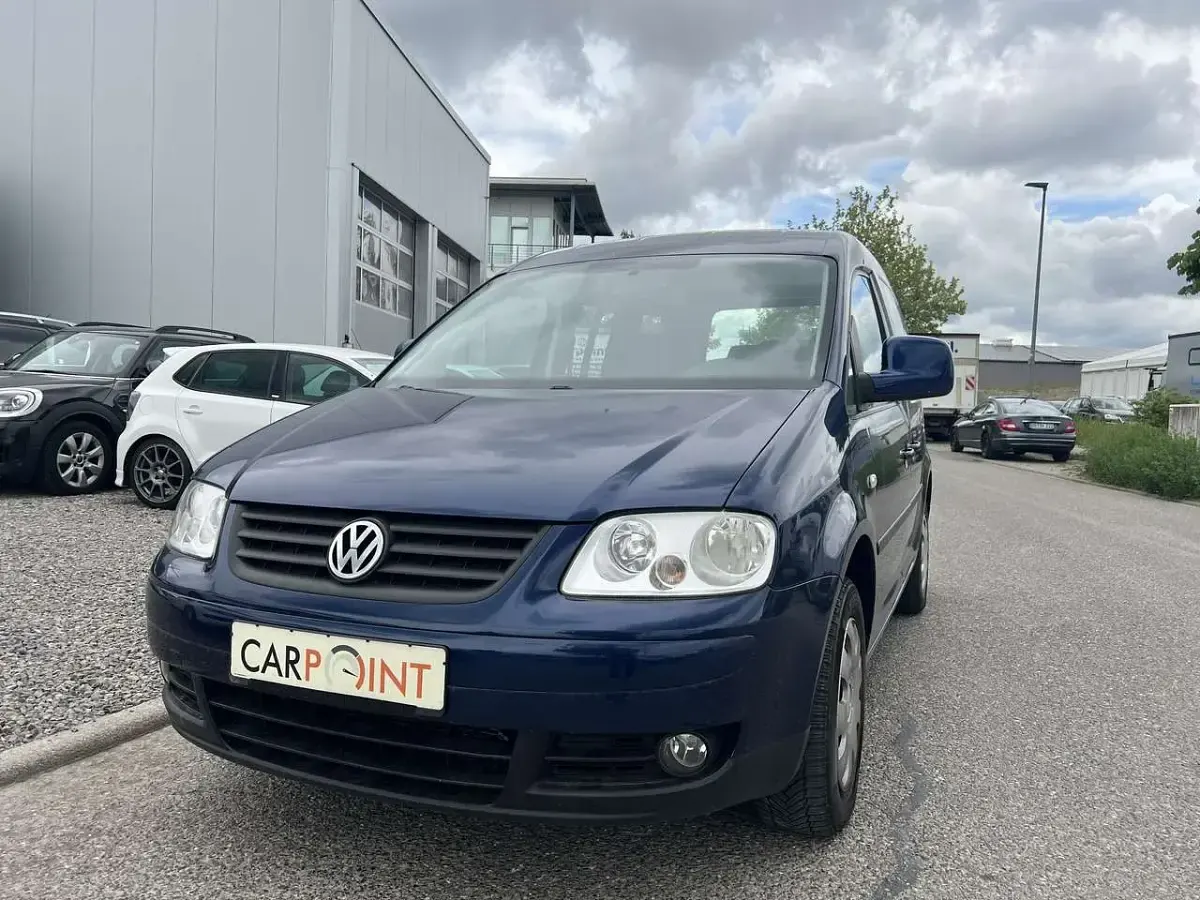Używany VW Caddy 105 KM (77 kW) 2007 Niebieski Minivan