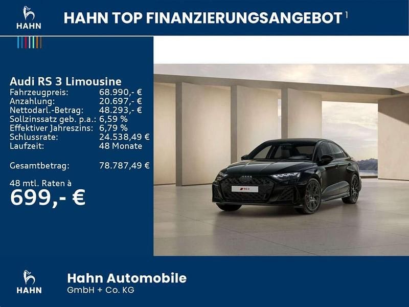 Second-hand Audi RS3 400 CP (294 kW) 2026 Negru Berlinǎ