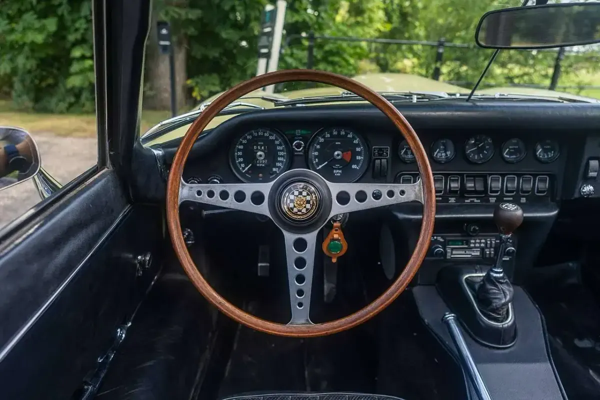 Gebraucht Jaguar E-Type 245 PS (180 kW) 1970 Schwarz Cabrio