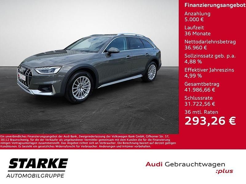 Grau Gebraucht 2024 Audi A4 Allroad Sport Kombi | 41.960 € (Fairer Preis) - Bild 1/4