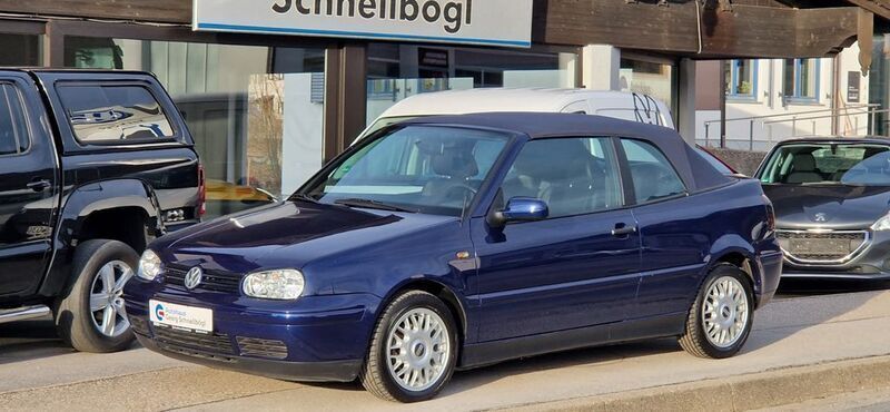 Gebraucht VW Golf Cabriolet Highline 101 PS (74 kW) 1998 Blau Cabrio