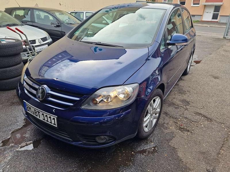 Shadow blue metallic Gebraucht 2007 VW Golf Plus Cross Van / Kleinbus | 2.490 € (Superpreis) - Bild 1/4