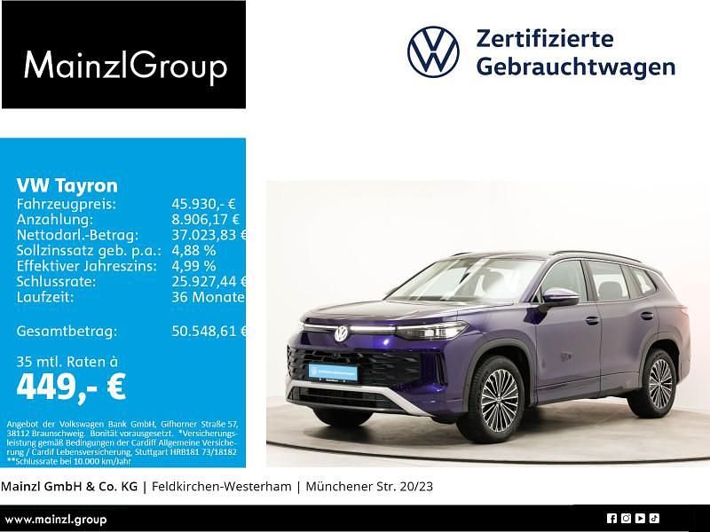 Gebraucht VW Tayron S 193 PS (141 kW) 2025 Violett SUV