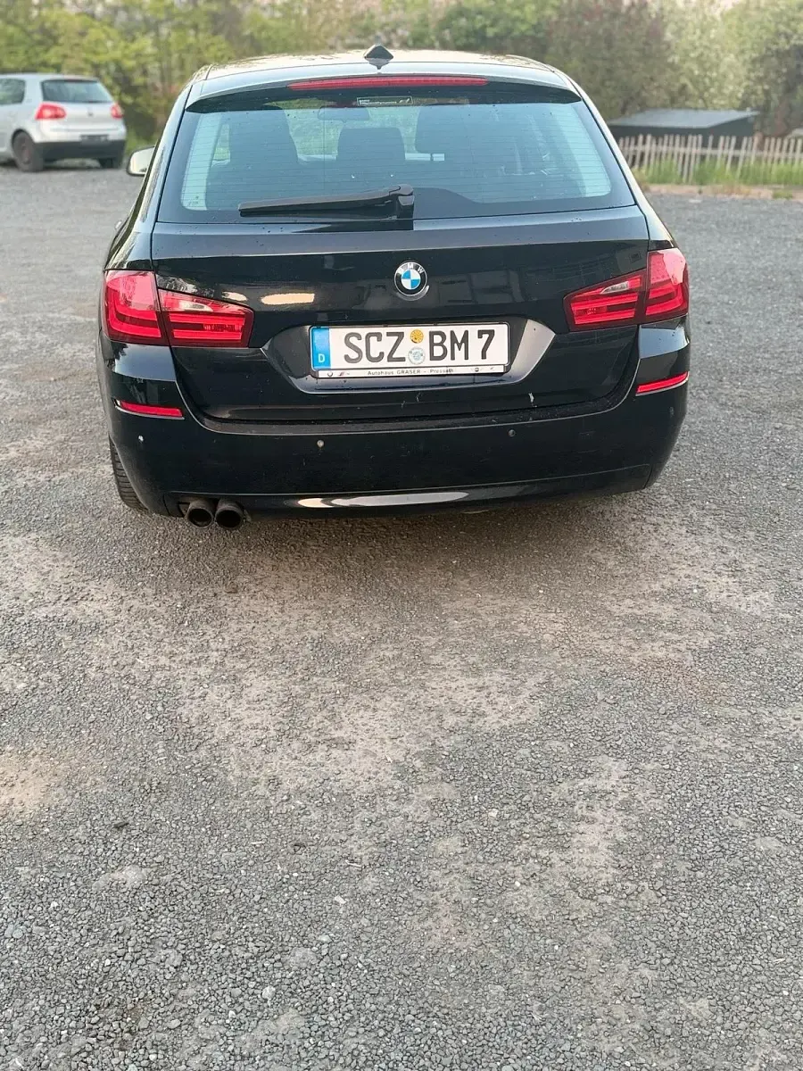 Gebraucht BMW 525 204 PS (150 kW) 2010 Schwarz Kombi
