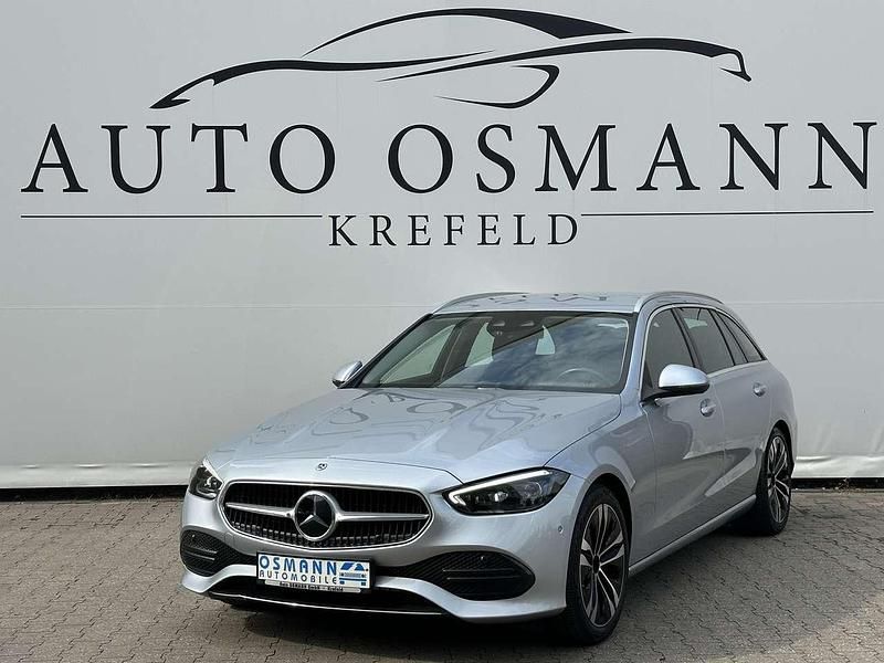 Hightechsilber metallic Gebraucht 2022 Mercedes C220 Avantgarde Kombi | 26.500 € (Guter Preis) - Bild 1/4