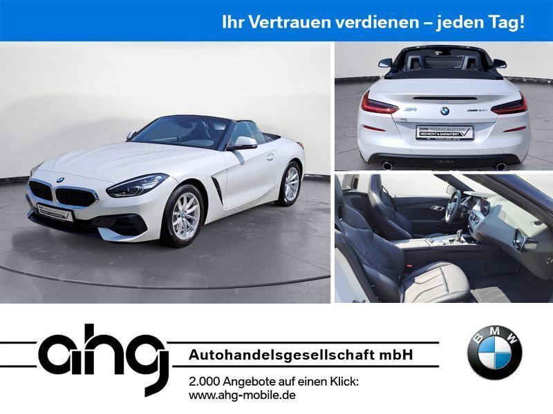 Mineralweiß metallic Gebraucht 2021 BMW Z4 Advantage Cabrio | 30.930 € - Bild 1/4