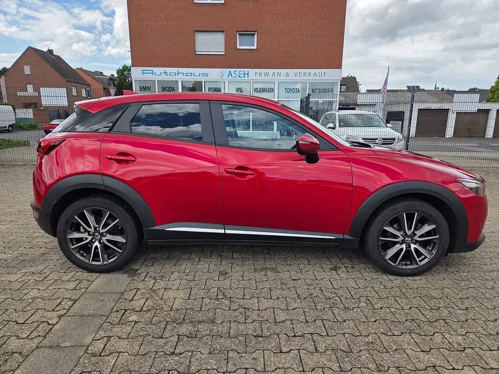 Gebraucht Mazda CX-3 Center-Line 105 PS (77 kW) 2016 Rot SUV
