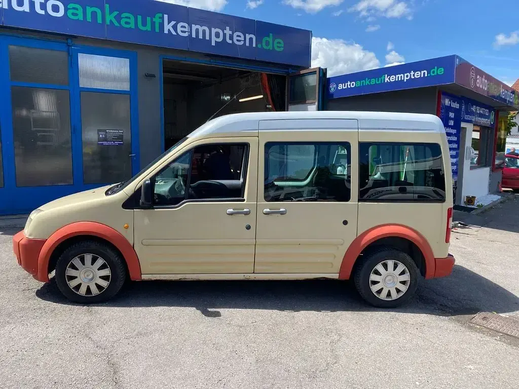 Gebraucht Ford Tourneo Connect 110 PS (80 kW) 2007 Weiß Van / Kleinbus
