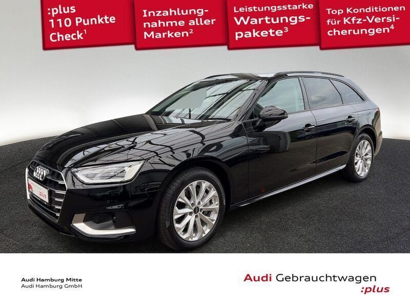 Brillantschwarz Gebraucht 2023 Audi A4 Advanced Plus Kombi | 31.880 € (Guter Preis) - Bild 1/3