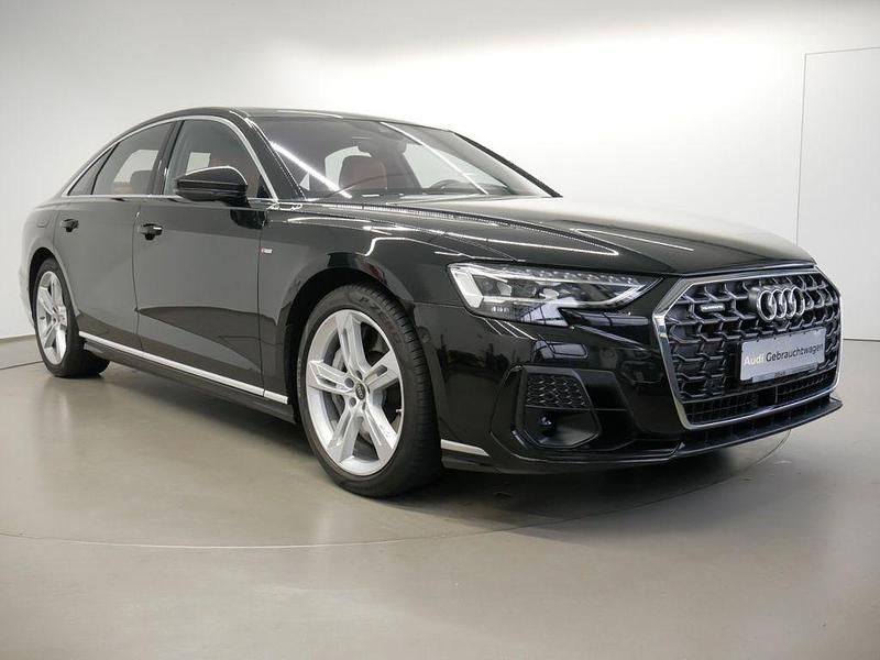 Gebraucht Audi A8 S-Line 460 PS (338 kW) 2022 Mythosschwarz metallic Limousine