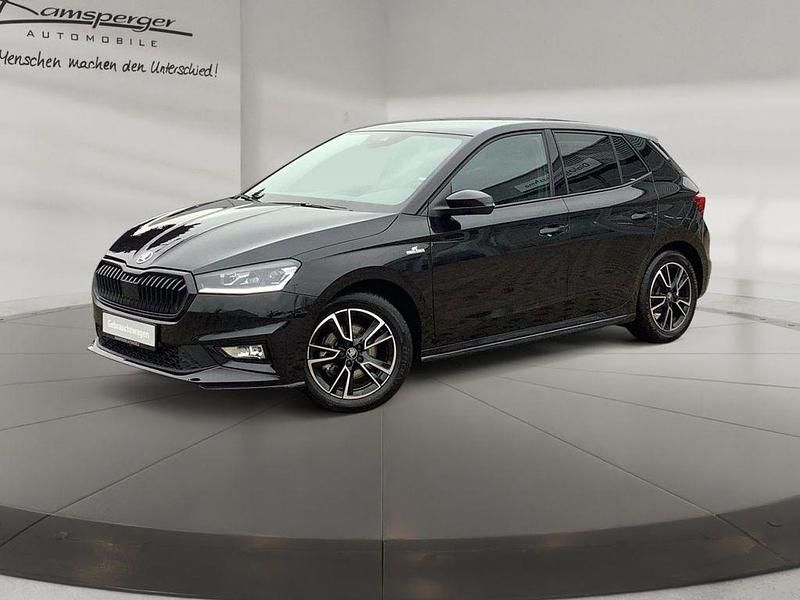 Gebraucht Skoda Fabia Monte Carlo 116 PS (85 kW) 2025 Schwarz (blackmagic perleffekt) Limousine