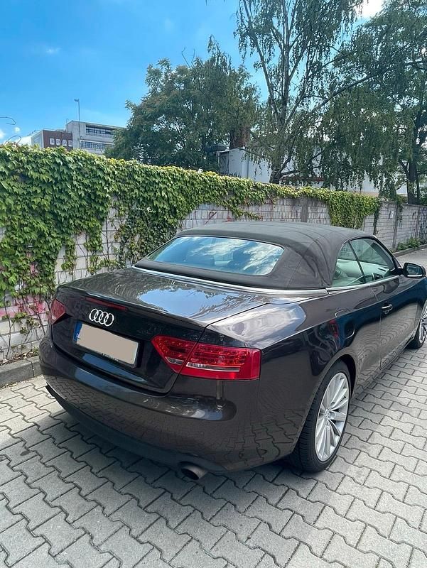 Używany Audi A5 Cabriolet 211 KM (155 kW) 2009 Brązowy Kabriolet