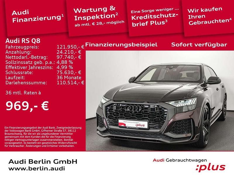 Individuallackierungen audi exclusive Gebraucht 2022 Audi RS Q8 Ambiente SUV | 121.950 € - Bild 1/3