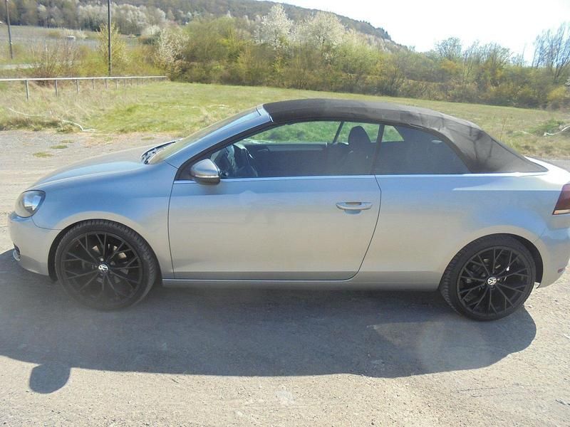 Gebraucht VW Golf Cabriolet 105 PS (77 kW) 2012 Silber Cabrio