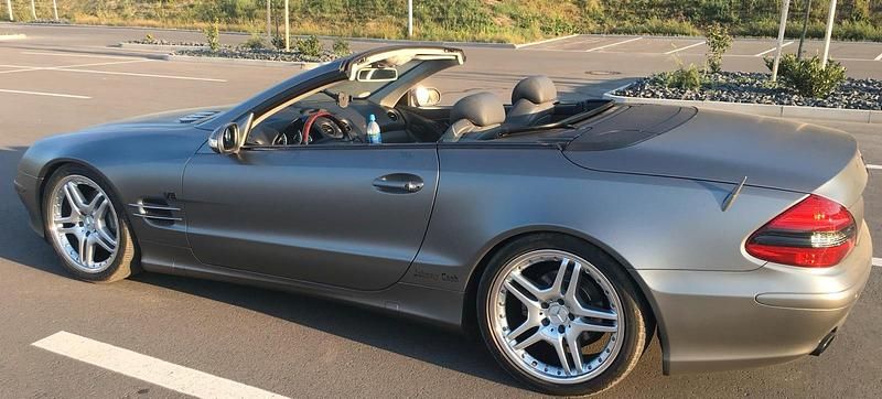 Gebraucht Mercedes SL500 306 PS (225 kW) 2001 Grau Cabrio