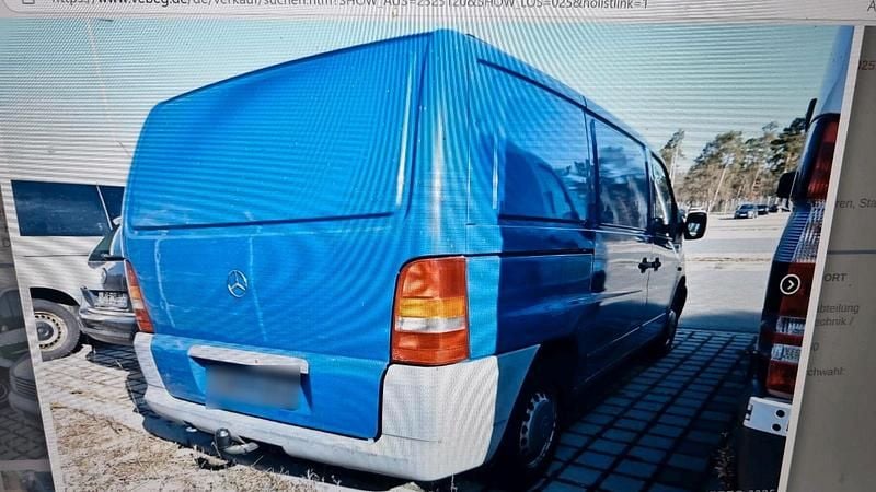 Gebraucht Mercedes Vito 143 PS (105 kW) 1998 Blau Van