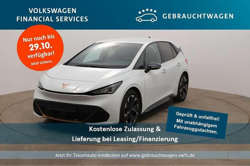 Eisweiß Gebraucht 2022 Cupra Born e-Boost Kleinwagen | 24.420 € (Guter Preis) - Bild 1/4