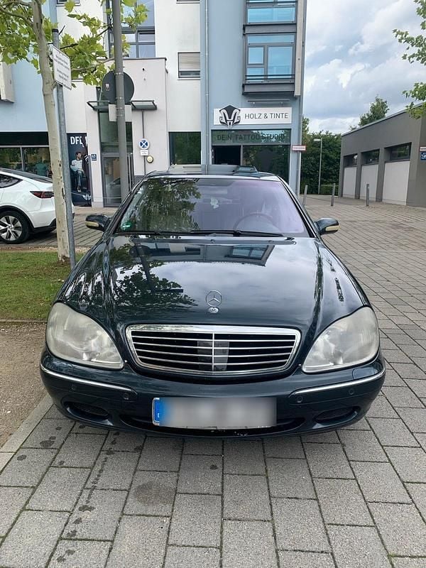 Grün Gebraucht 2000 Mercedes S500 Limousine | 3.500 € (Superpreis) - Bild 1/4