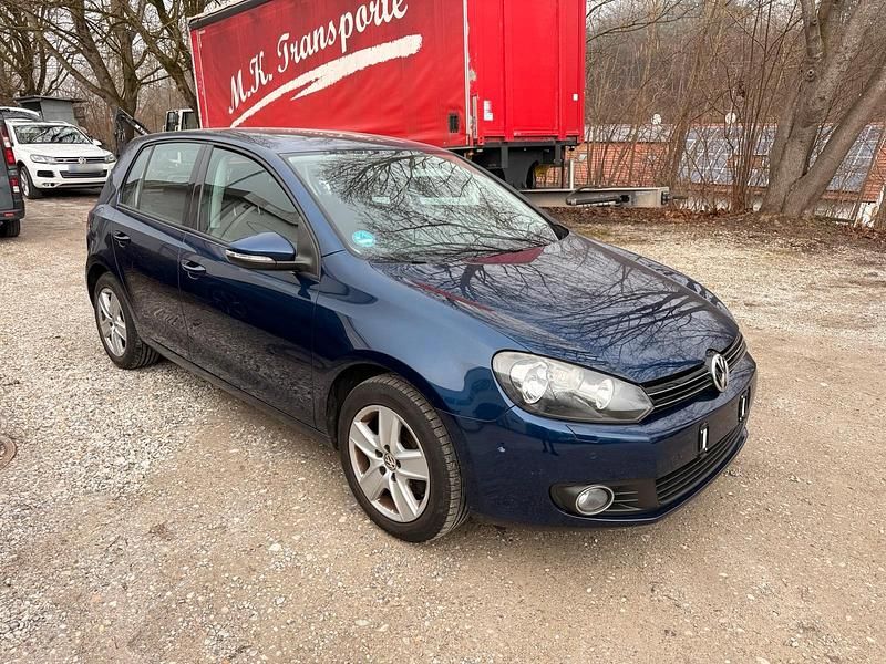 Gebraucht VW Golf VI 122 PS (89 kW) 2009 Blau Kleinwagen