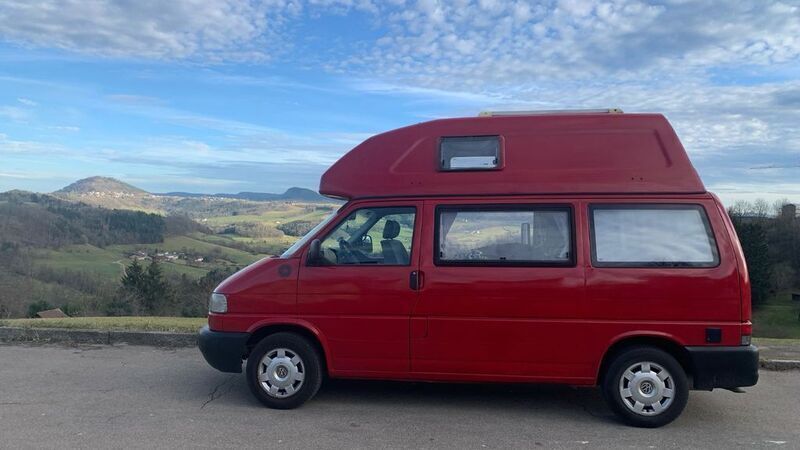 Rot Gebraucht 1997 VW T4 Van | 13.300 € - Bild 1/4
