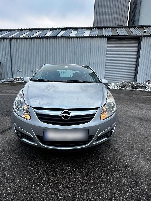 Gebraucht Opel Corsa 80 PS (58 kW) 2009 Silber Kleinwagen