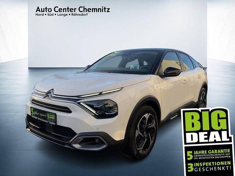 Banquise weiß / black Gebraucht 2023 Citroën C4 Shine Limousine | 21.901 € (Teuer) - Bild 1/4