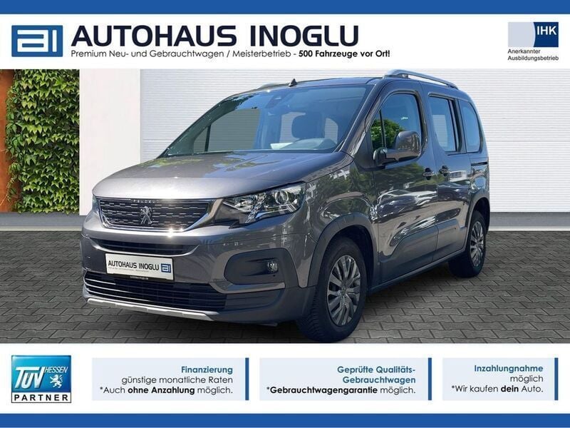 Grau Gebraucht 2021 Peugeot Rifter Allure Van / Kleinbus | 18.460 € (Guter Preis) - Bild 1/4