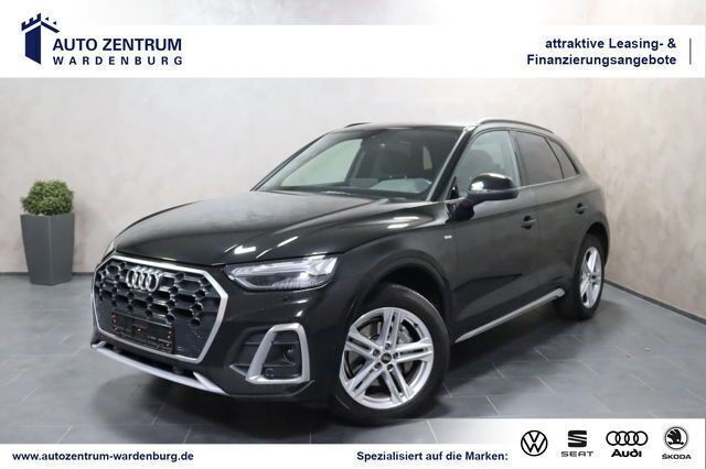 Mythosschwarz metallic Gebraucht 2021 Audi Q5 S-Line SUV | 37.260 € (Fairer Preis) - Bild 1/4