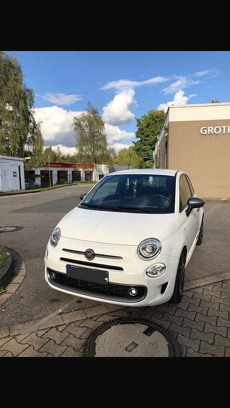 Weiß Gebraucht 2019 Fiat 500 Sport Kleinwagen | 8.990 € (Guter Preis) - Bild 1/4