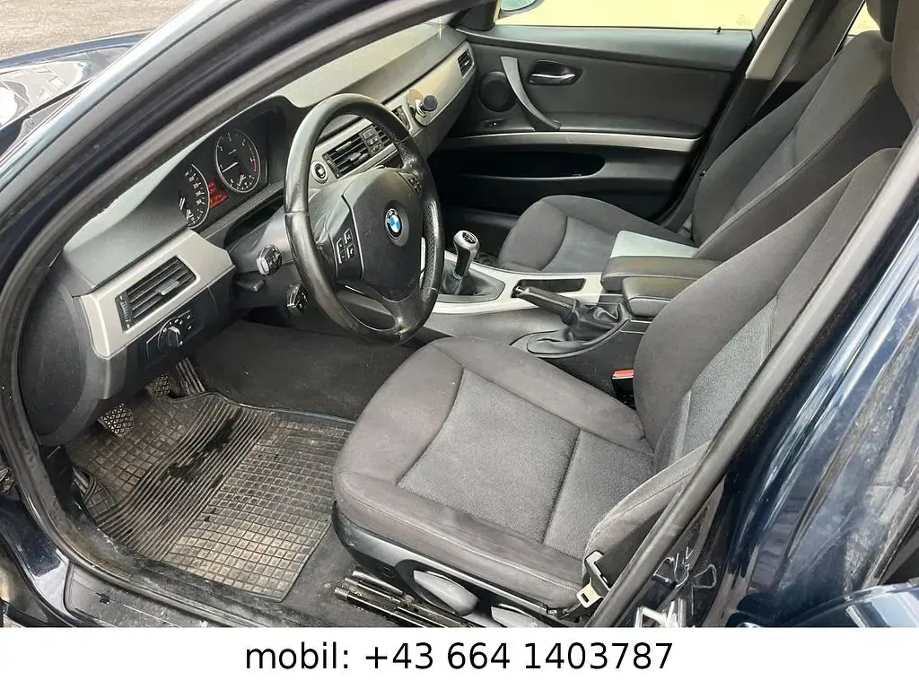 Gebraucht BMW 318 121 PS (88 kW) 2007 Blau Kombi