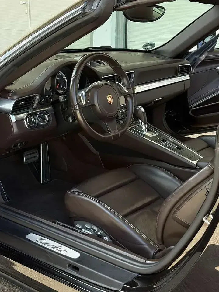 Gebraucht Porsche 991 521 PS (383 kW) 2014 Basaltschwarz Cabrio